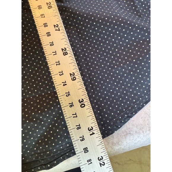 NWT Weatherproof size 2XL navy blue comfort stretch short sleeve shirt mens - Picture 5 of 6